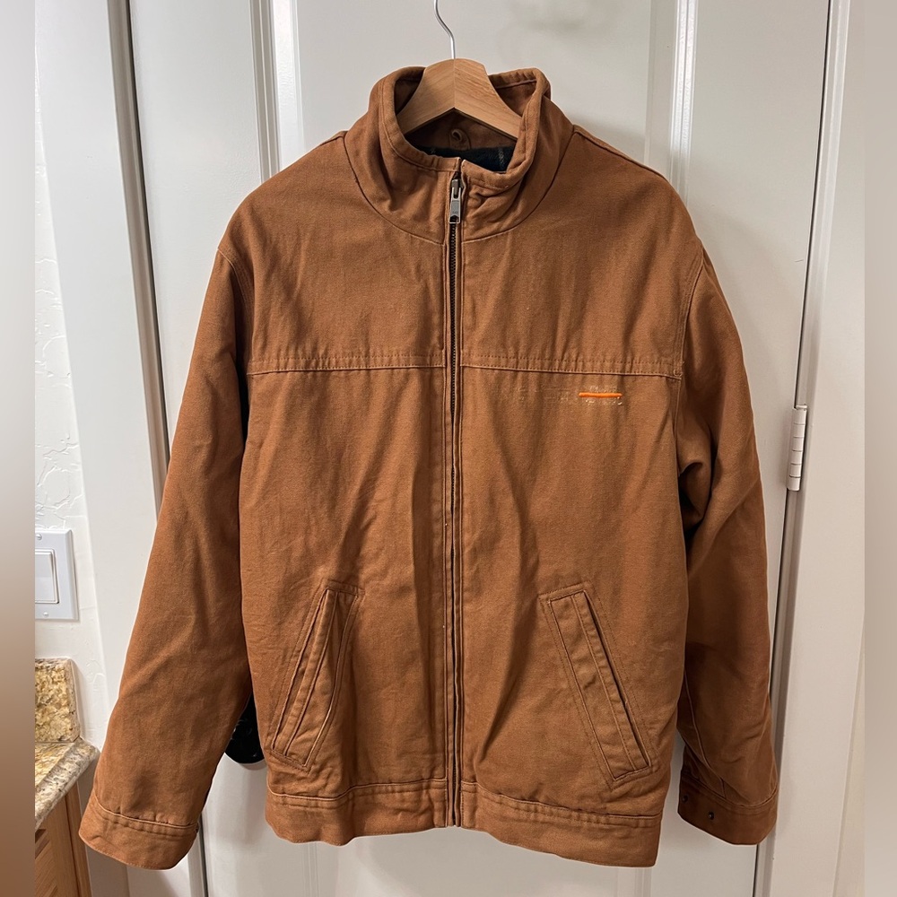 Corner Stone Barn Jacket in Tan